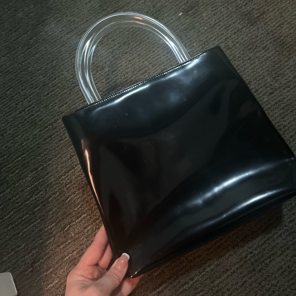 Authentic Prada Limited Edition Patent Leather Runway Bag GUC